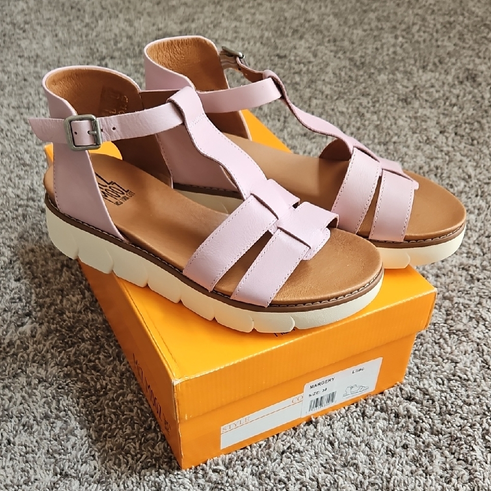 Miz Mooz Margery Sandals- Lilac